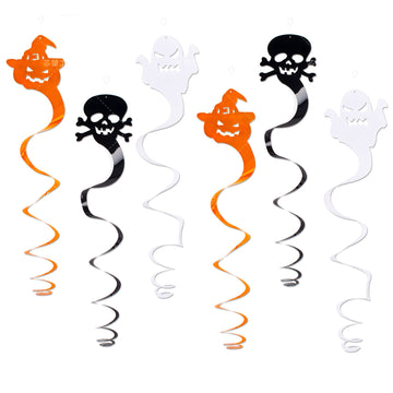 Colgante espiral Halloween colorido