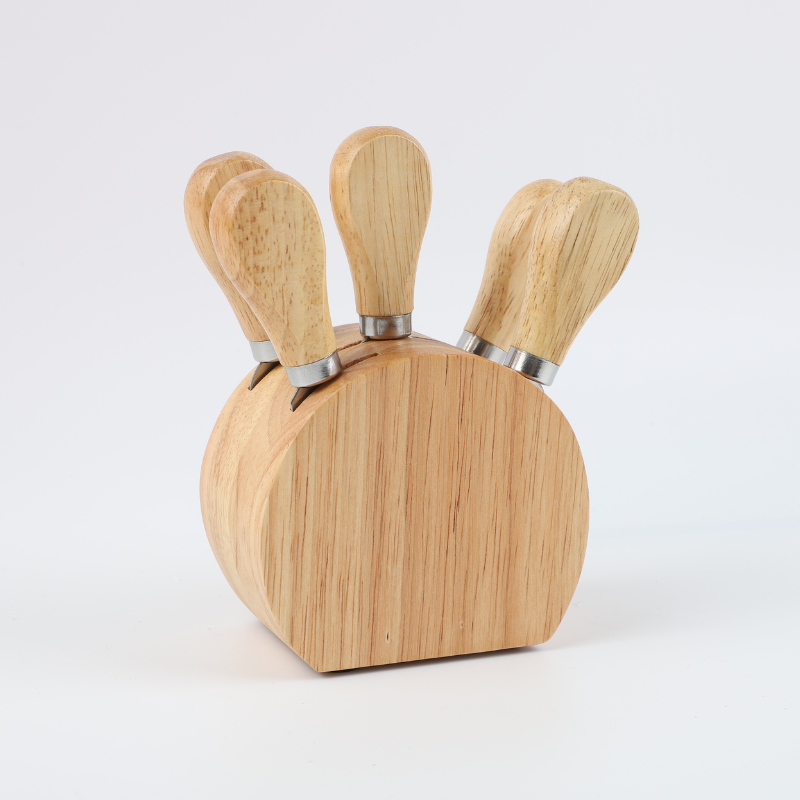 Set x 5 Utensilios de Queso con Base