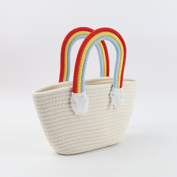 Bolso Tejido Arcoiris