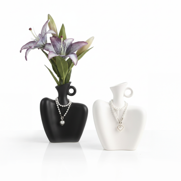 Florero Con Diseño de Hombro