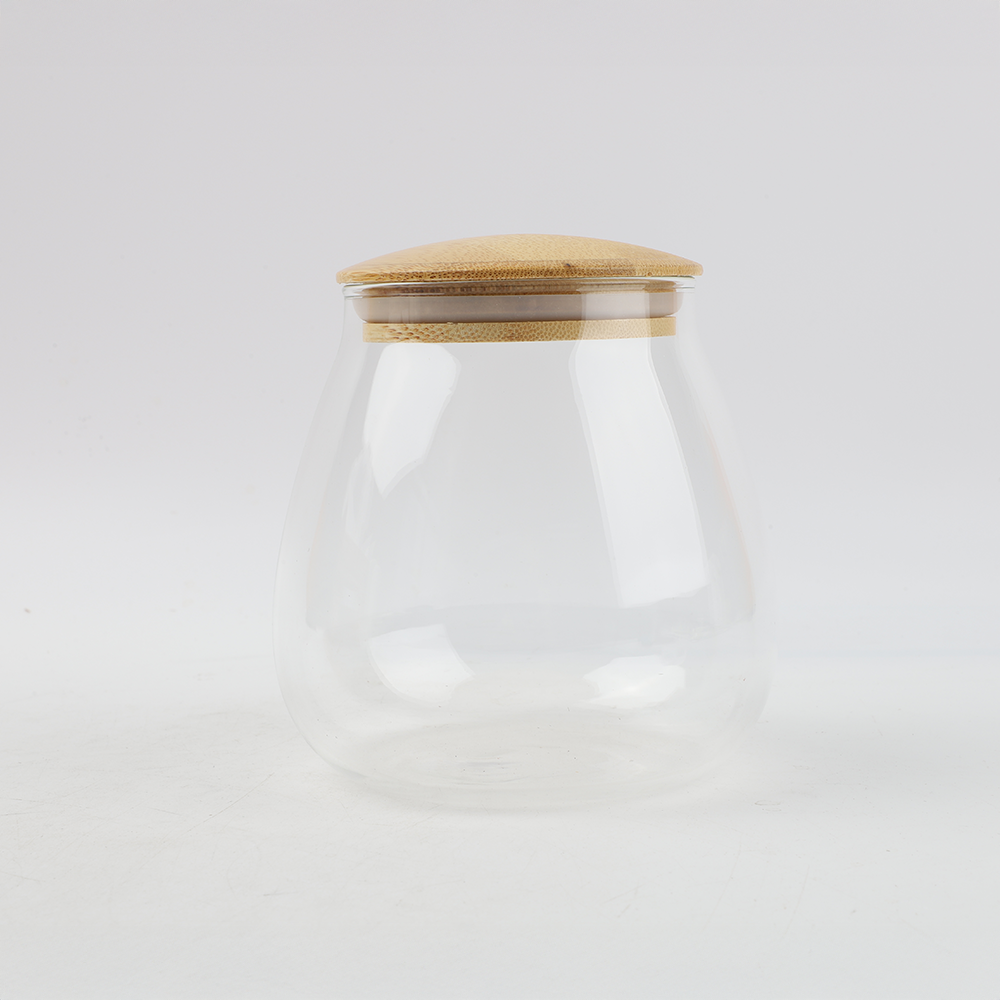 Frasco Para Alimentos C/Tapa Bamboo