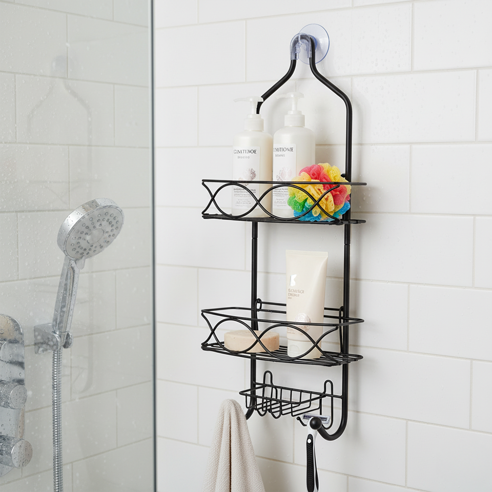 Organizador de Ducha Colgante Negro