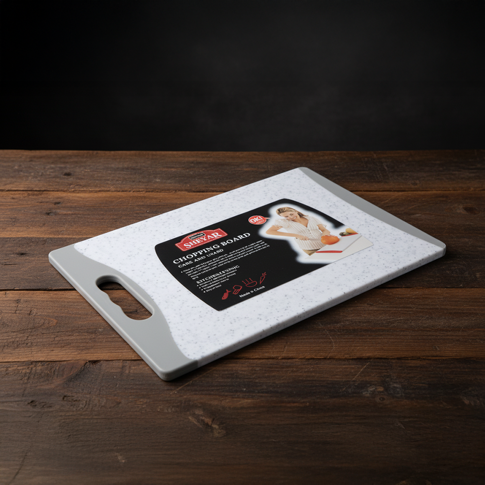 Tabla De Picar Gris Marmoleado