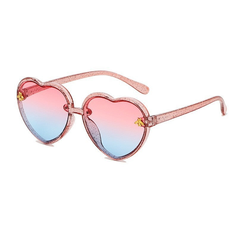 Lentes de sol corazones para niños