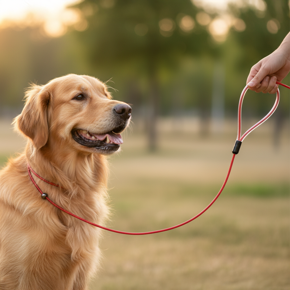 Correa para Mascotas Rojo 5 mm