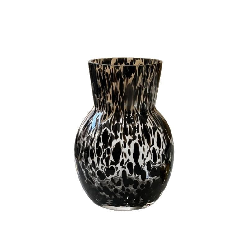 Florero de Vidrio Gris