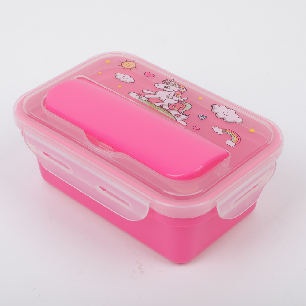 Contenedor de Alimentos para Niños + Cuchara