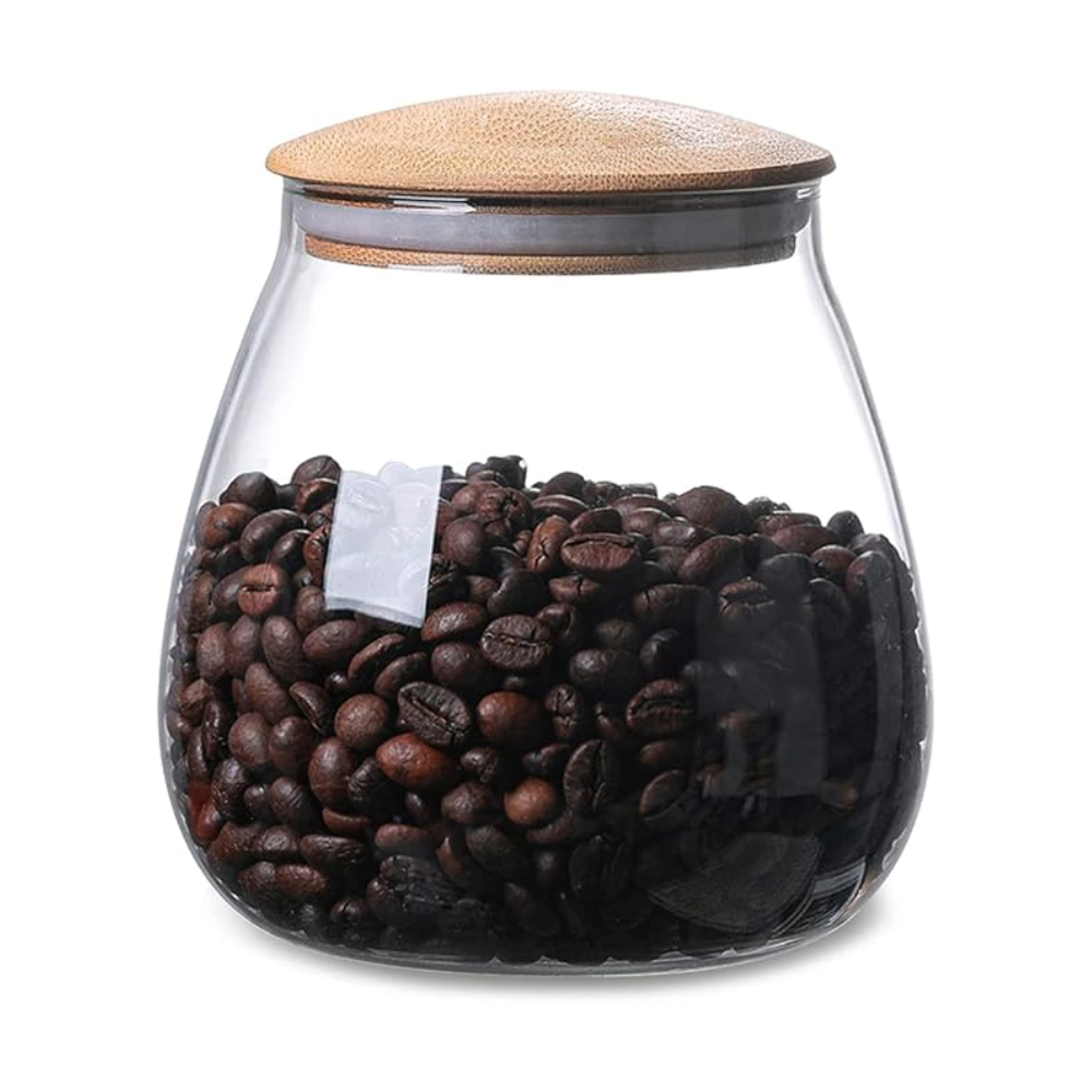 Frasco Para Alimentos C/Tapa Bamboo