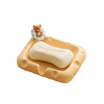 Jabonera de Queso para Baño