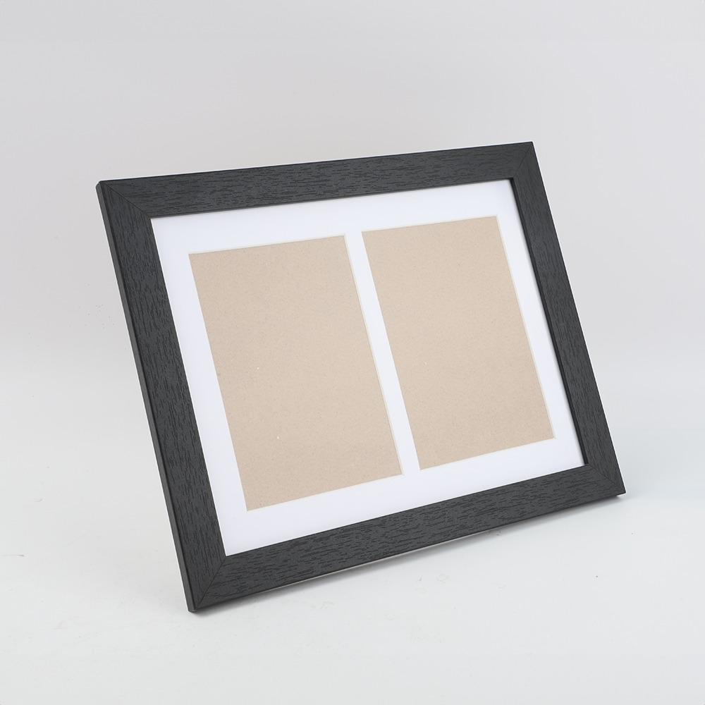 Marco para 2 Fotos Negro