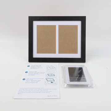 Marco para 2 Fotos Negro