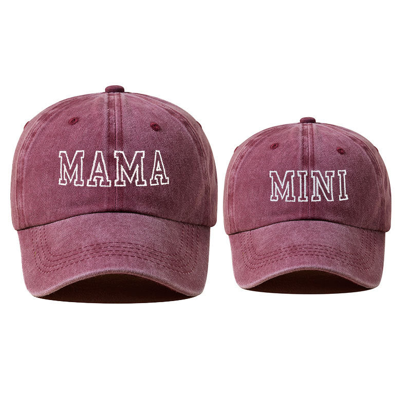 Set de Gorros Mamá y Mini Blue