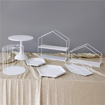 Set de 7 Soportes para Postres