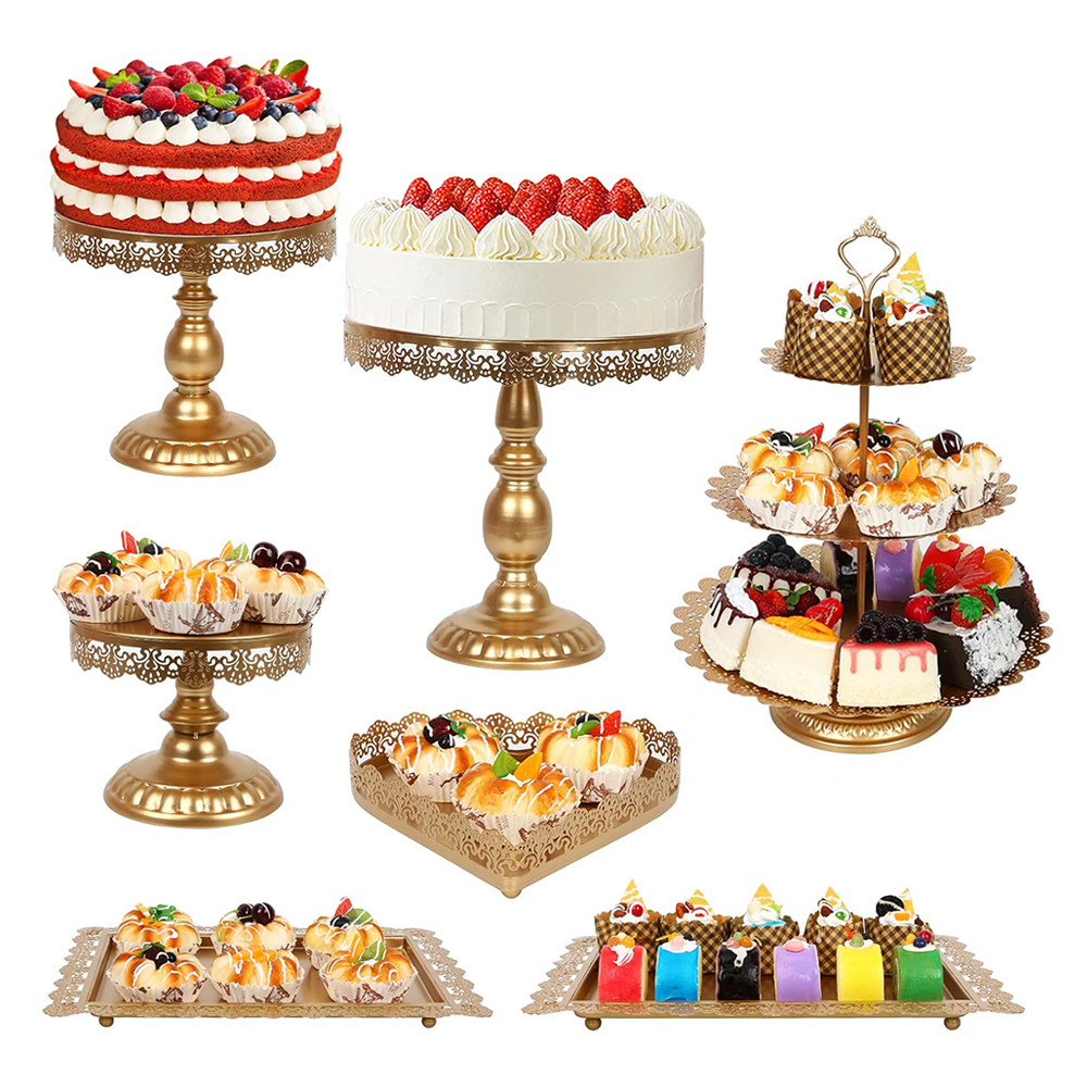 Set de 7 Soportes para Postres