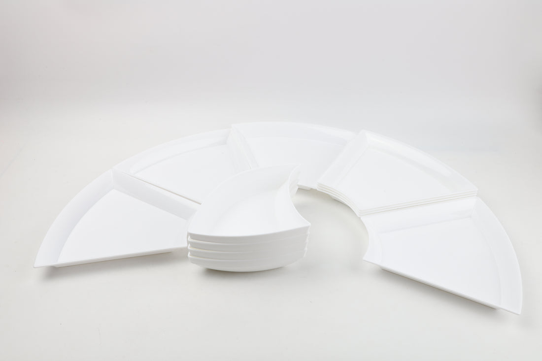 Set de 12 Platos para Snacks