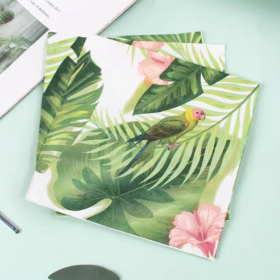 Pack x3 Servilletas Tropical