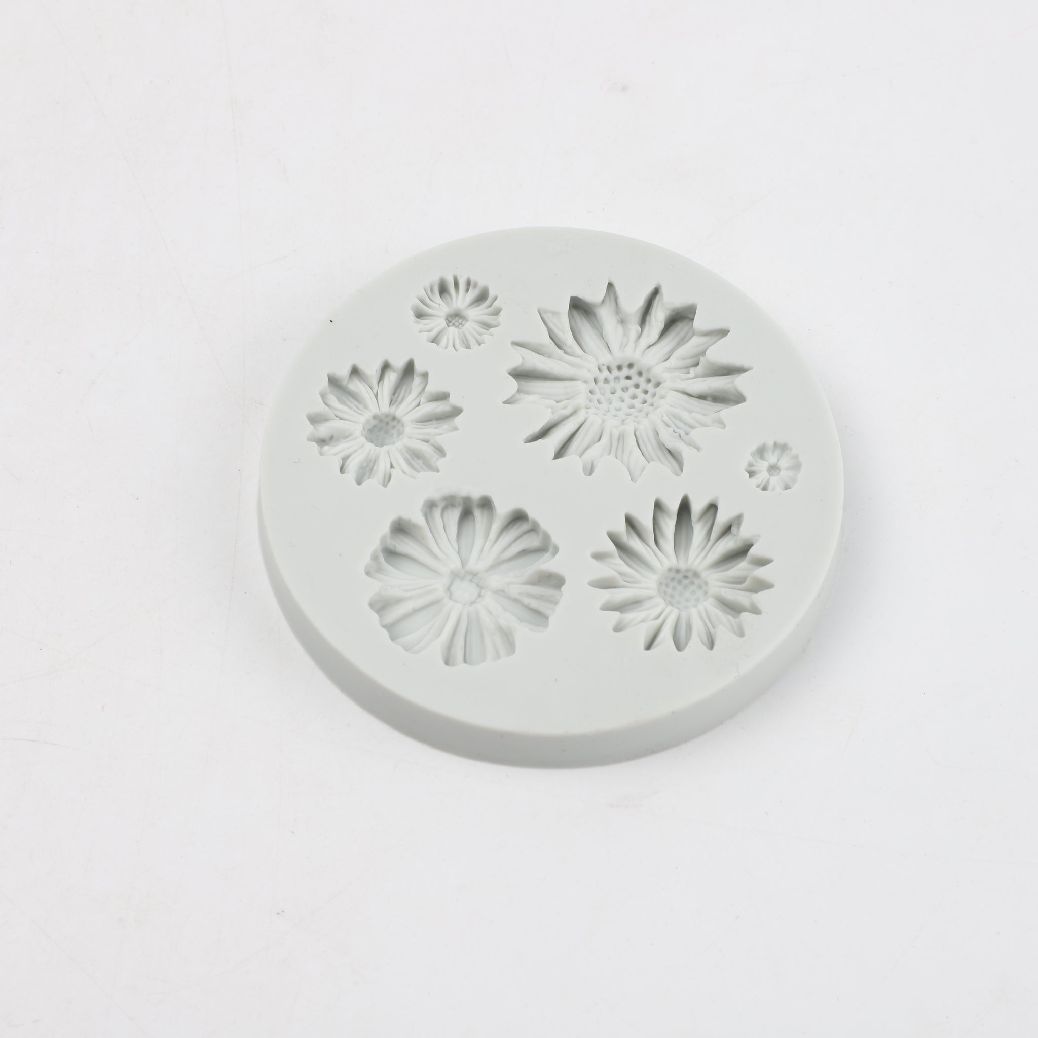 Molde de Silicona Diseño Flores