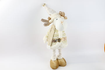 Adorno de Reno Blanco