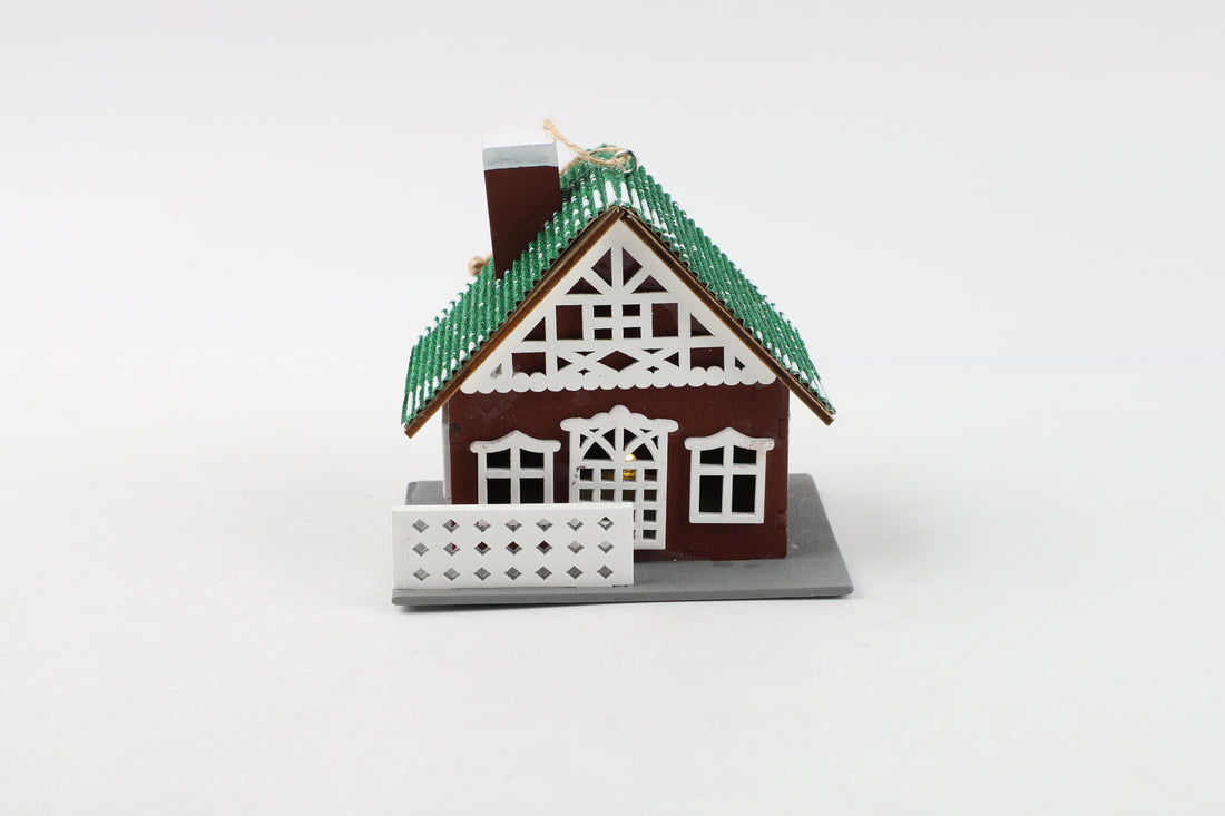 Casita Navideña Colgante