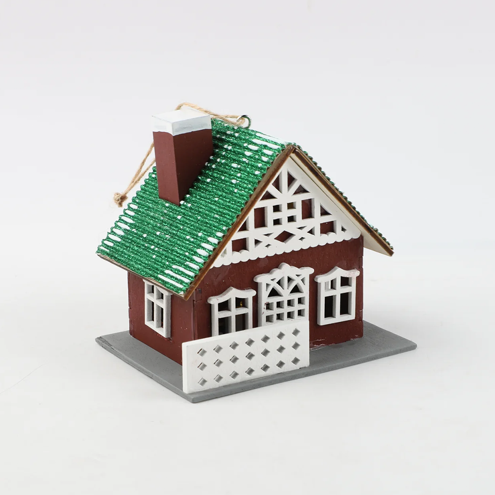 Casita Navideña Colgante