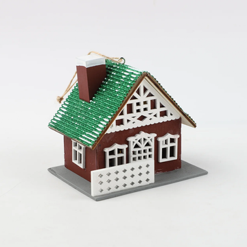 Casita Navideña Colgante