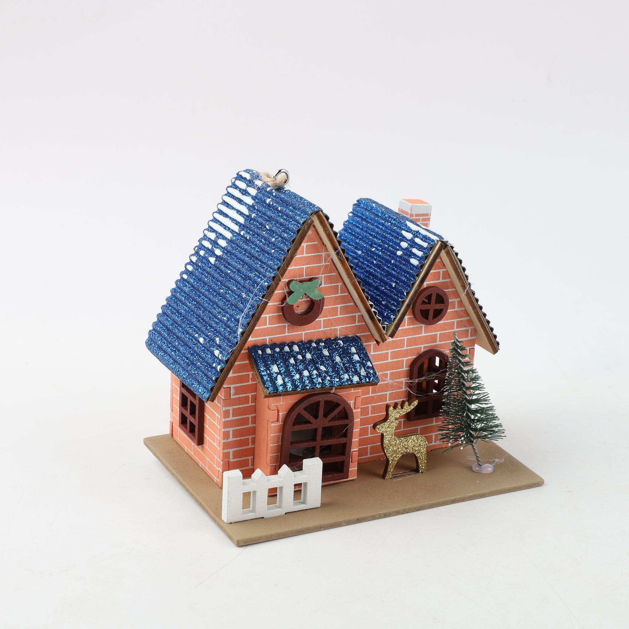 Casita Navideña Colgante