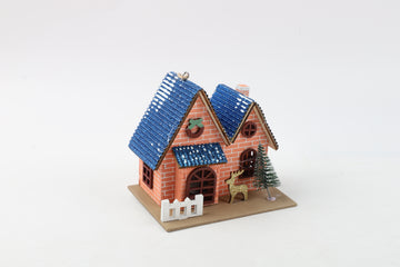 Casita Navideña Colgante