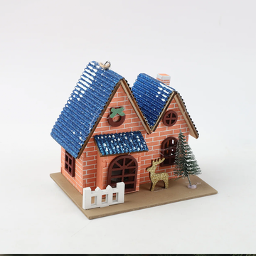 Casita Navideña Colgante