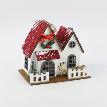 Casita Navideña Colgante