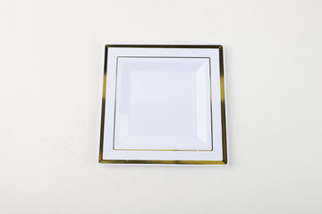 Fuente Blanco-Dorado Melamine