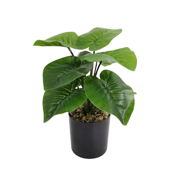 Planta Artificial Verde en Maceta