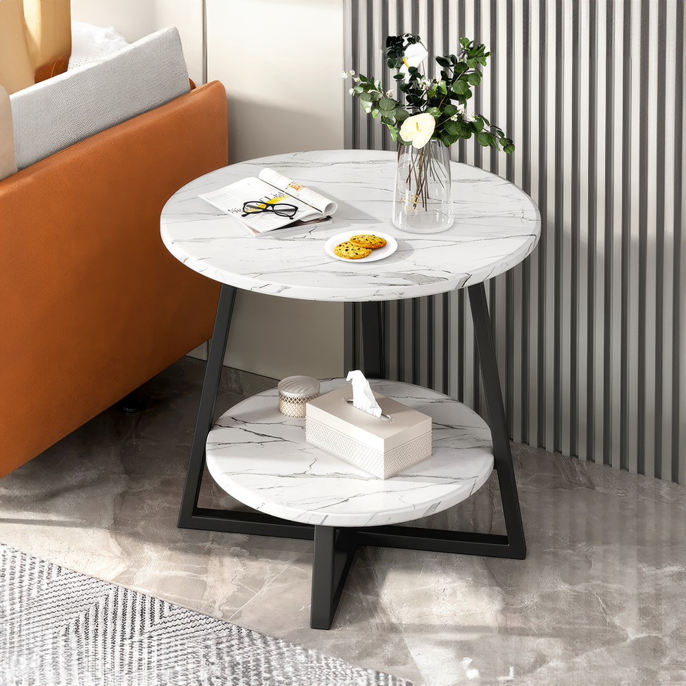Mesa Auxiliar Diseño Mármol