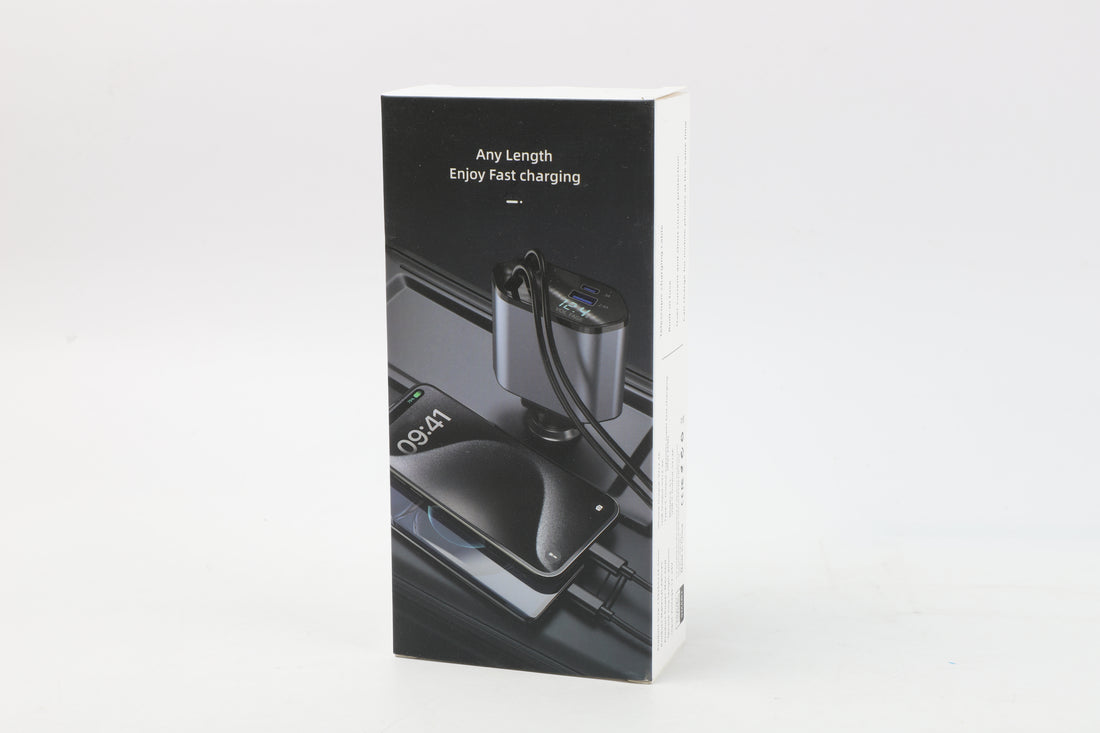 Cargador para Carro con Entrada Múltiple