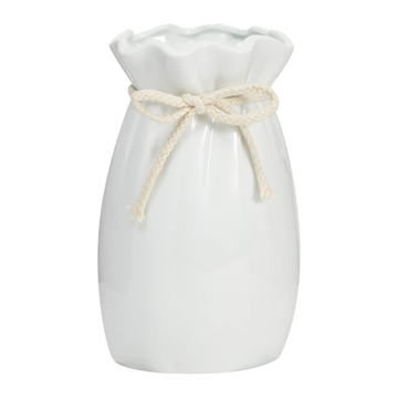 Jarrón de Cerámica Blanco