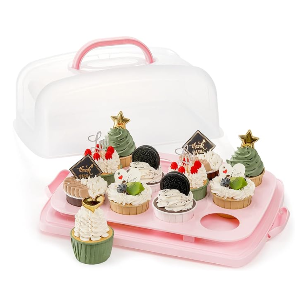 Porta Cupcake Rectangular