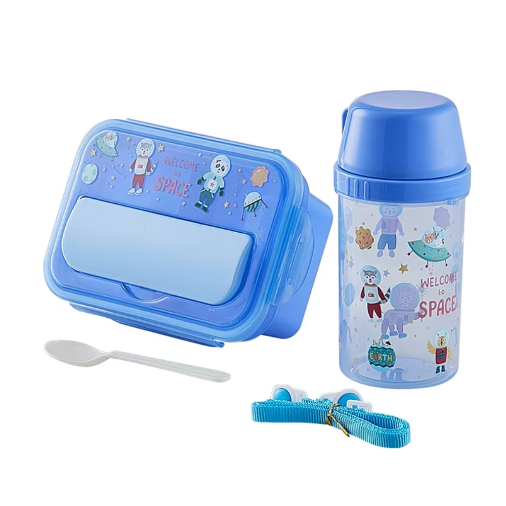 Contenedor de Alimentos + Botella