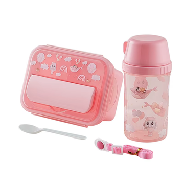 Contenedor de Alimentos + Botella