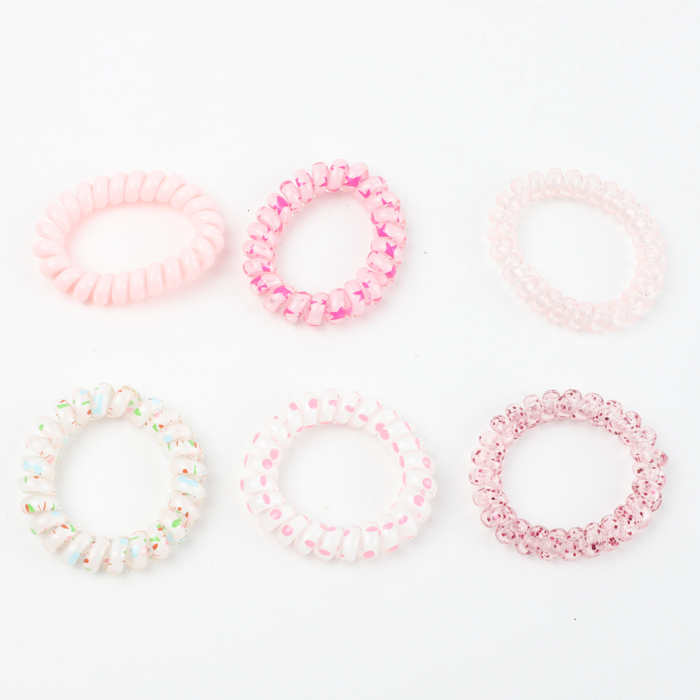 Set x6 Ligas Elásticas Para Cabello