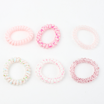 Set x6 Ligas Elásticas Para Cabello