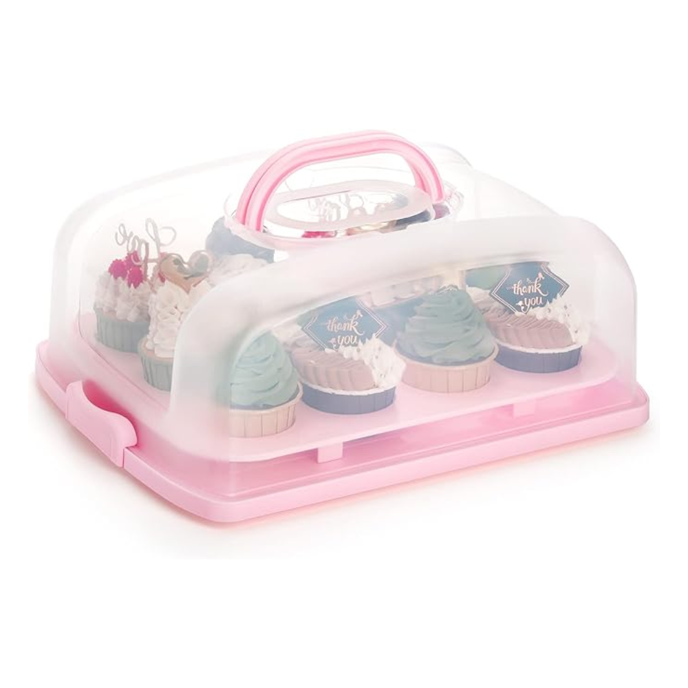 Porta Cupcake Rectangular