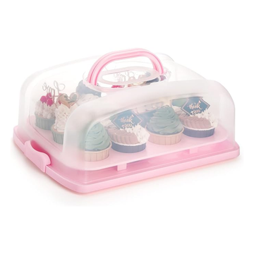 Porta Cupcake Rectangular