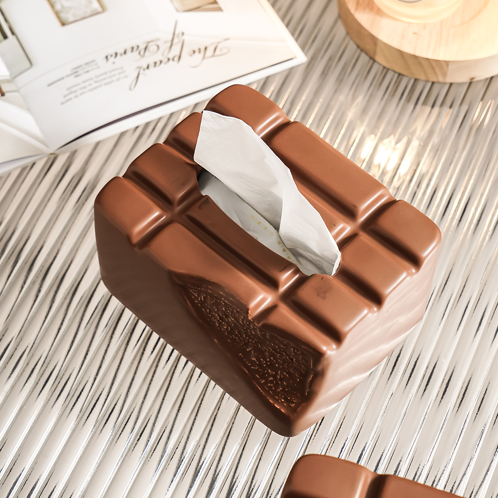 Adorno Chocolate Porta Tissue