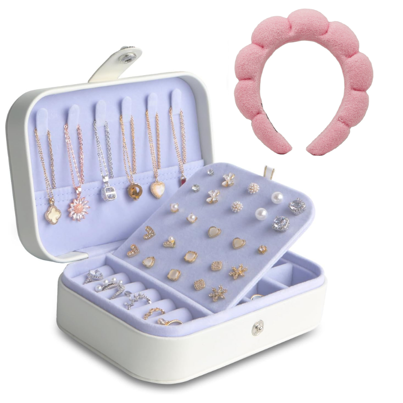 Joyero + Regalo Vincha de Skincare