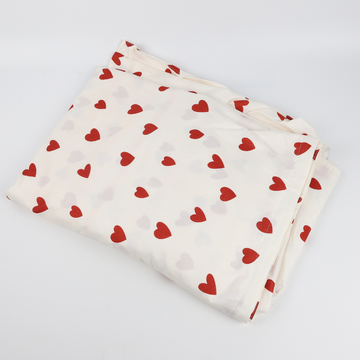 Juego de Sábanas Corazón 1.5 Plazas