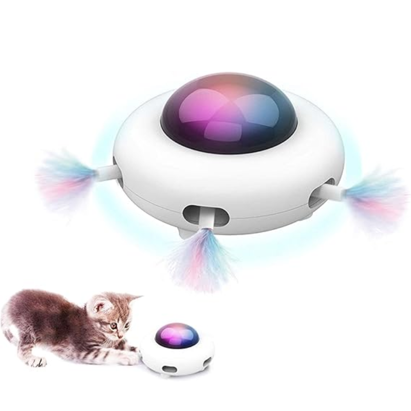 Juguete para Gato Platillo de Gravedad Ovni