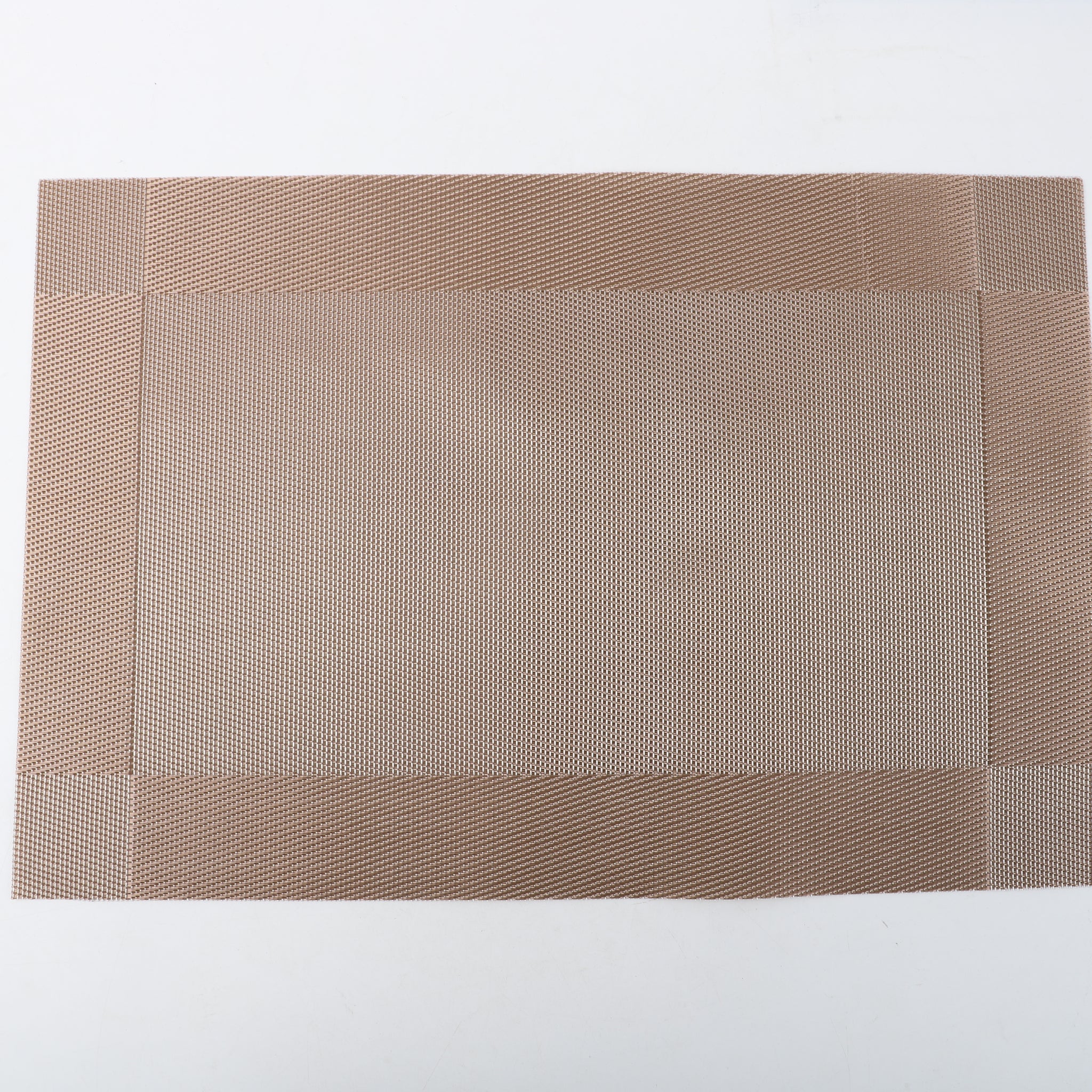 Set x10 Individuales Rectangular Marron