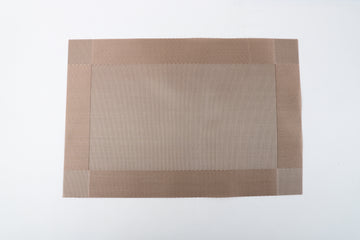 Set x10 Individuales Rectangular Marron