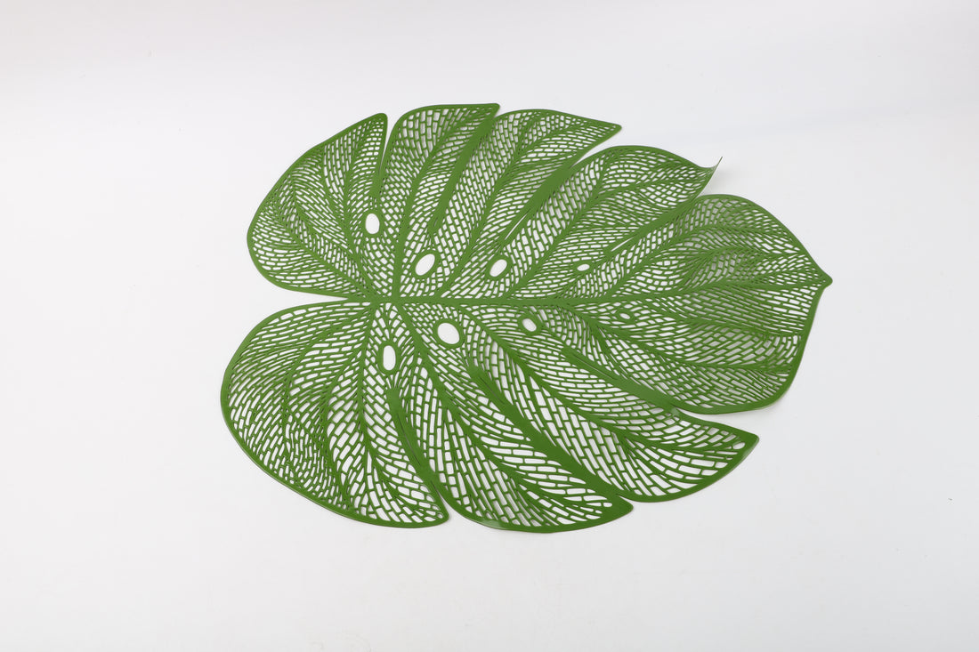 Set x5 Individuales Hoja Verde