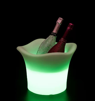 Hielera LED