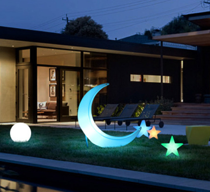 Decoración Luna LED